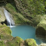 Hidden waterfall and swimming hole